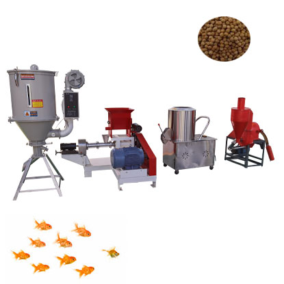100kg/h fish feed pellet production line