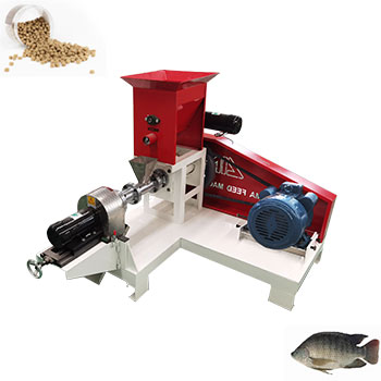 40Kg/H - 100Kg/H 100kg/h dry type fish feed extruder