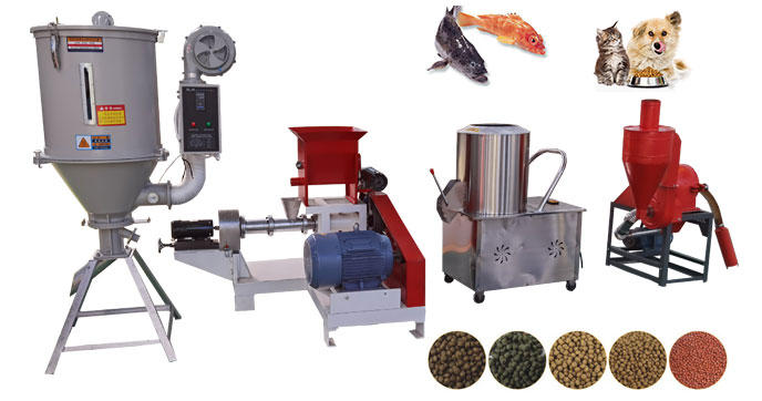 100kg/h fish feed production line